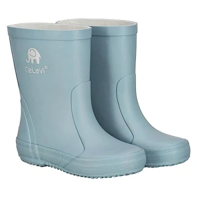 Afbeelding van Celavi Basic Regenlaarzen voor kinderen, Maat: 22, Smoke blue Kunststof