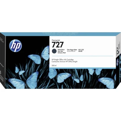 Afbeelding van HP 727 (C1Q12A) Inktcartridge Zwart