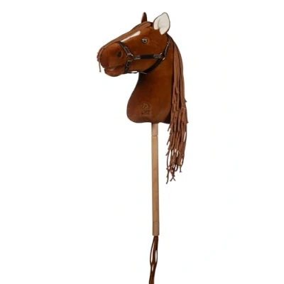 Afbeelding van HKM Hobby Horse Premium Donkere Vos