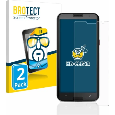 Afbeelding van BROTECT Screenprotector voor Emporia Smart 5 Folie Beschermfolie transparant (2 Stuks)