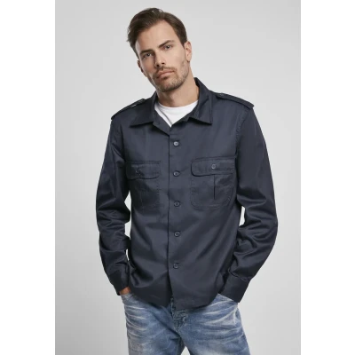 Afbeelding van Brandit Overhemd, Heren, Maat: Large, Navy