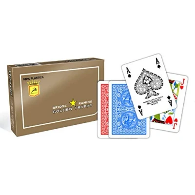 Image de GOLDEN TROPHY : 2 jeux de cartes