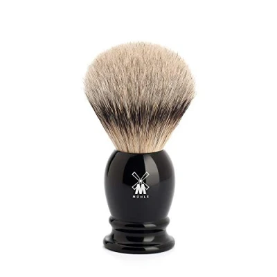 Afbeelding van Muhle scheerkwast dassenhaar CLASSIC zwart M