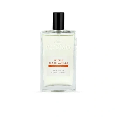 Image de CREMO Eau de Toilette pour Homme 100ml Épices &amp; Vanille Noire Parfum épicé Cadeau
