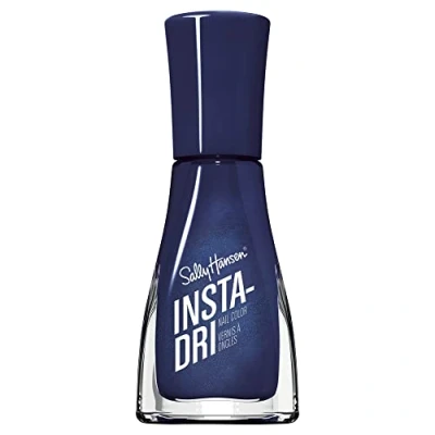 Image de Sally Hansen Vernis à ongles Insta Dri, séchage rapide, effet manucure professionnelle, longue durée de vie, 9,17 ml, 493 Midnight Drive