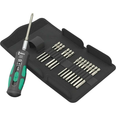 Afbeelding van Wera 7515/16 Kraftform Safe Torque Speed Universal 1 05075851001 Bitset 16 delig Kruiskop Phillips, Torx BO, plus, Inbus Incl. bithouder en