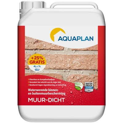 Afbeelding van Aquaplan Muurdicht waterafstotende coating 5 liter