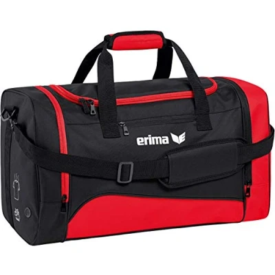 Afbeelding van Erima Club sporttas 2.0, rood/zwart, M, 1900