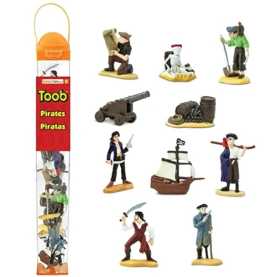 Afbeelding van Safari Speelset Pirates Toob Junior 10 delig