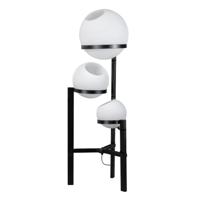 Afbeelding van ETH Vloerlamp Orb 3x E27 25cm/30cm/40cm opaal glas
