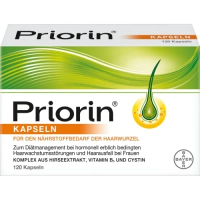 Image de Priorin Gélules Boîte de 120