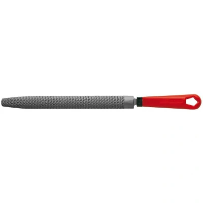 Afbeelding van FACOM RAB.DRDMD250EMA halfronde halfzoete rasp met handgreep, matig vertand 250 mm