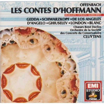 Afbeelding van Offenbach: Les Contes d&#039;Hoffmann / Cluytens, Gedda