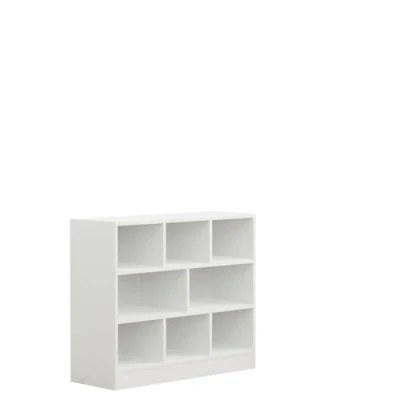 Afbeelding van VDD Vakkenkast Wandkast Wit Vakken Kast Wandkastje Wandkasten Woonkamer 8