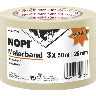 Afbeelding van tesa 04790 00000 01 Schilderstape Beige (l x b) 50 m 25 mm 3 stuk(s)