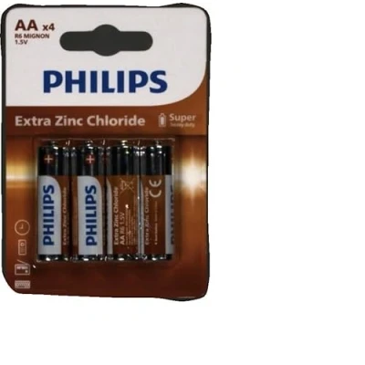 Afbeelding van Philips Longlife Batterijen 4 stuks AA batterij