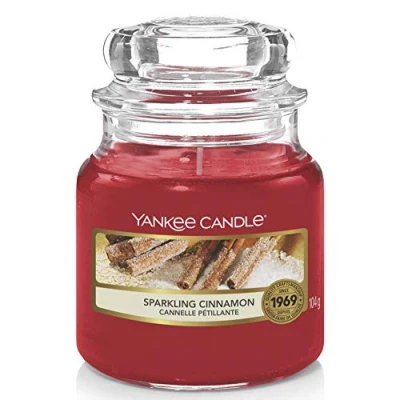 Afbeelding van Yankee Candle Geurkaars Sparkling Cinnamon Small Jar