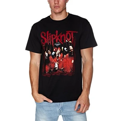 Afbeelding van Slipknot Band Frame Heren T shirt S Zwart