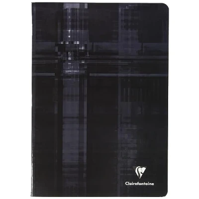 Afbeelding van Clairefontaine 3151C Notitieboek, A4, 21 x 29,7 cm, 120 pagina&#039;s, grote ruitjes, wit papier, 90 g, gelamineerde omslag, willekeurige kleur