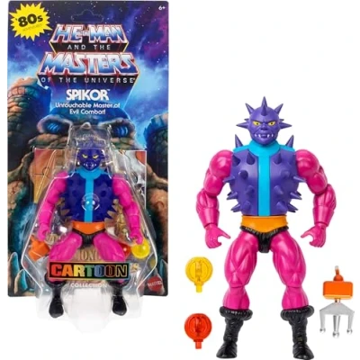 Afbeelding van Masters of the Universe Origins HYD40 Spikor actiefiguur 14 cm met 16 bewegingspunten, klauwhand en speelstukken