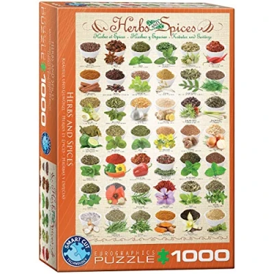 Image de Puzzle Eurographics Herbes et épices, 1000 pièces