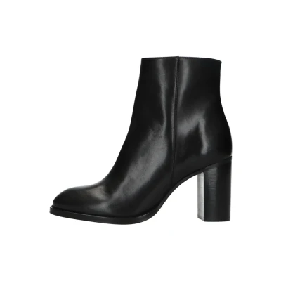 Afbeelding van sacha MIT Pfennigabsatz Korte laarzen, Dames, Maat: 36, Black Leer