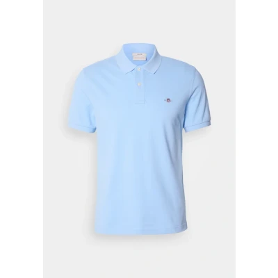 Afbeelding van GANT SLIM Shield Poloshirt, Heren, Maat: 3XL, Hellblau
