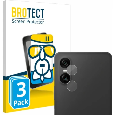 Afbeelding van BROTECT Screenprotector voor Sony Xperia 10 VI (ALLEEN Camera Lens) Folie Beschermfolie Beschermglas transparant (3 Stuks)