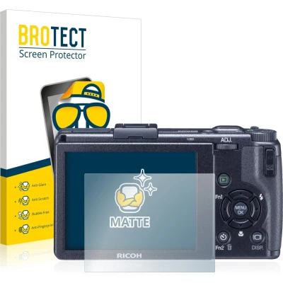 Afbeelding van BROTECT Screenprotector voor Ricoh GR Digital III (2009 2011) Folie Beschermfolie matte (2 Stuks)