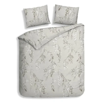 Afbeelding van Heckettlane Chiara Dekbedovertrek Extra breed 260x200/220 cm Grey