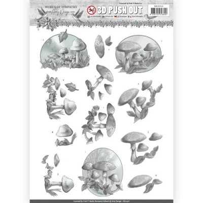 Afbeelding van Sympathy Forest Words of 3D Uitdrukvel Amy Design