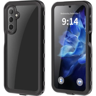 Afbeelding van Redpepper Hoesje Geschikt voor Samsung Galaxy A16 (5G) Dot Plus Waterproof Backcover Zwart