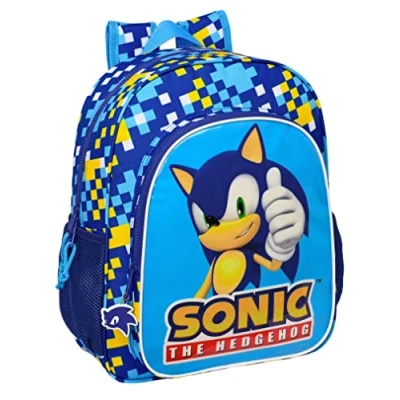 Afbeelding van Schoolrugzak Sonic Speed 32 x 38 12 cm Blauw