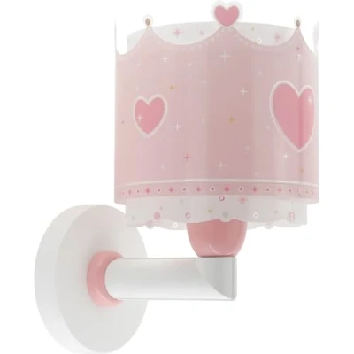 Afbeelding van Dalber little queen Kinder wandlampen Roze