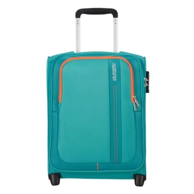Afbeelding van American Tourister Sea Seeker Upright Underseater aqua green Zachte koffer