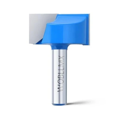 Afbeelding van WOBLLMX 8 mm schacht vloerreinigingsfrees, diameter 20 mm, werklengte 13 duurzaam en scherp wolfraamcarbide lemmet voor houtbewerkingsgereedschap