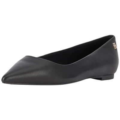 Afbeelding van Tommy Hilfiger Essential Pointed Ballerina Fw0fw07863 ballerina&#039;s voor dames, Zwart
