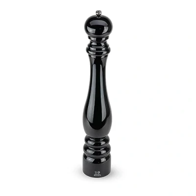 Image de Peugeot Moulin à poivre manuel en bois laqué noir 50 cm