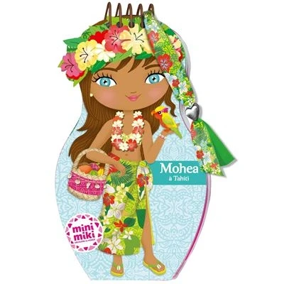 Image de Minimiki Carnet créatif Mohea à Tahiti nouvelle édition