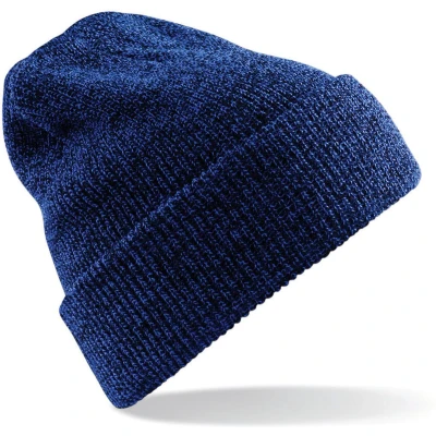 Afbeelding van Beechfield Heritage Beanie B425 Antique Royal Blue