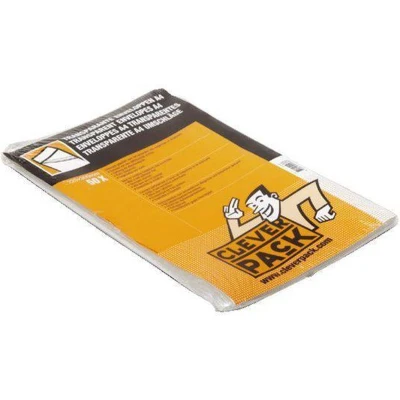 Afbeelding van Envelop CleverPack akte A4 220x300mm zelfkl. transp. 50stuks