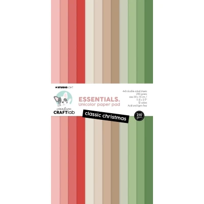 Afbeelding van Paper Pad Classic Christmas Essentials nr.221