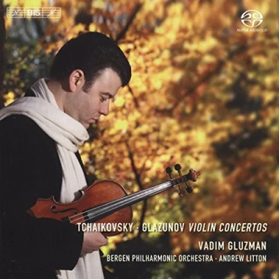 Afbeelding van Vadim Gluzman, Bergen Philharmonic Orchestra, Andrew Litton Tchaikovsky/Glazunov: Violin Concertos (Super Audio CD)