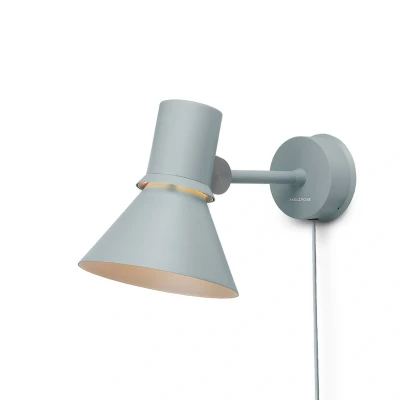 Afbeelding van Anglepoise Type 80 W1 wandlamp met stekker grijs