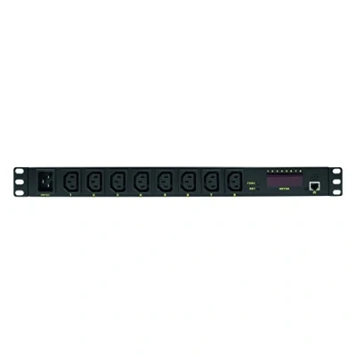 Afbeelding van LogiLink PDU8P01 energiedistributie 1U Zwart 8 AC uitgang(en)