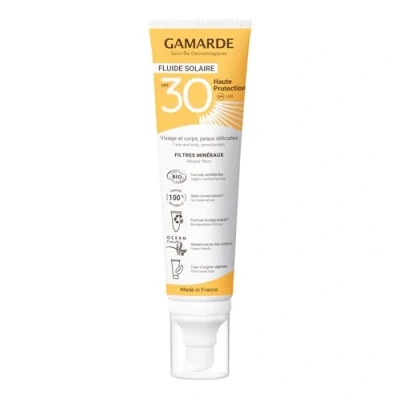 Afbeelding van Gamarde Zonnebrandcrème Hoge Bescherming SPF30 Organic 100 ml