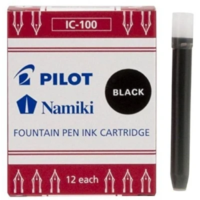 Afbeelding van PILOT Namiki inktvullingen zwart
