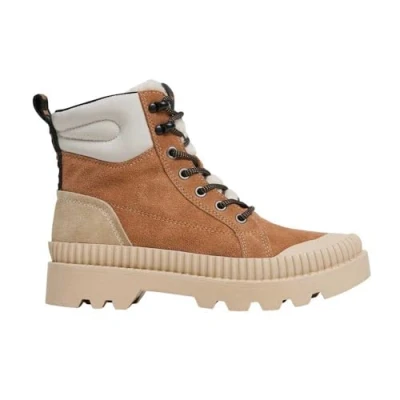 Afbeelding van Pepe Jeans Ascot Mountain Veterboots, Dames, Maat: 38, Tan/brown