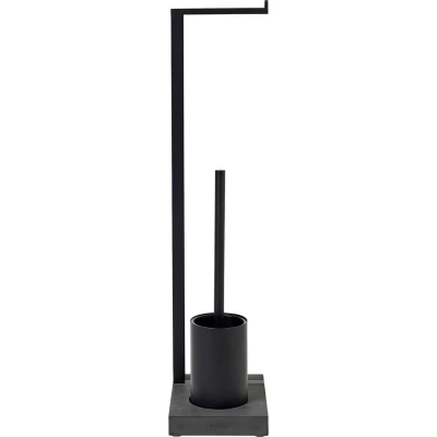 Afbeelding van Blomus Menoto toiletbutler / toilet set zwart
