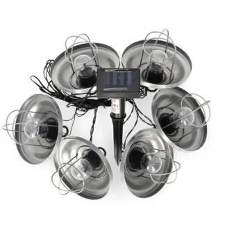 Afbeelding van LED solar strengverlichting 250 cm 6l Lumineo